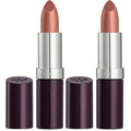 Rimmel Lasting Finish Lipstick - Up to 8 Hours of Intense Lip Color with Color Protect Technology and Exclusive Black Diamond Complex - 014, .14oz (Pack of 2)