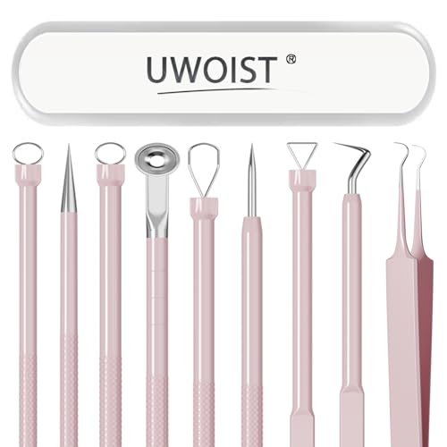 Pimple Popper Tool Kit - 9-Function Blackhead Remover (5 Piece)