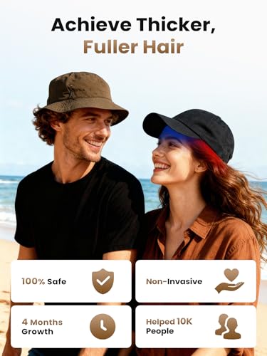 Red Light Therapy Hair Growth Cap with 70 LEDs