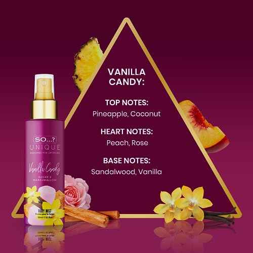 So¡¦? Unique Body Mist Set - Perfumes for Women with Fresh, Floral, Sweet Scents - 6 Hour Wear Body Spray for Women - Travel Size Gift Set - 6 pcs