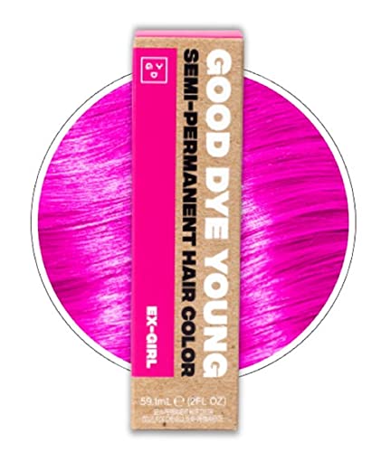 Good Dye Young Ex-Girl Pink Semi-Permanent Hair Dye - UV Protective