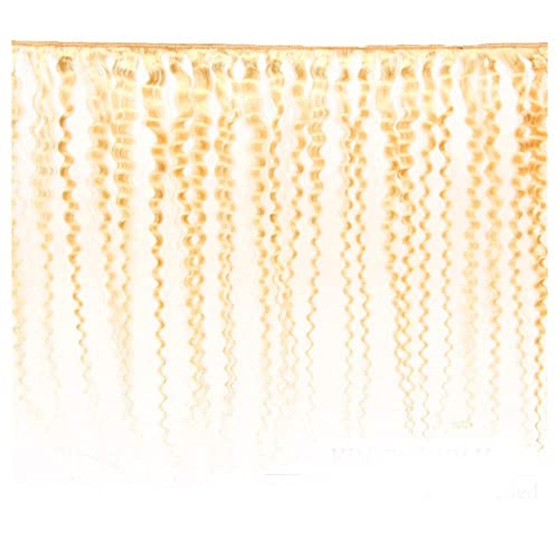 613 Blonde Water Wave Human Hair Bundles - 34 Inch, 50g