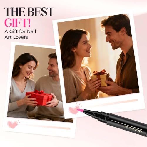 Mintiml 3-in-1 Gel Nail Polish Pen Set - Fast-Drying DIY Nail Art