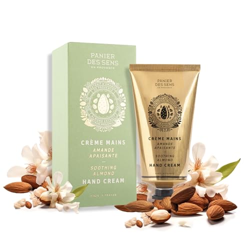 Panier des Sens Sweet Almond Hand Cream for Dry Skin 2.5oz