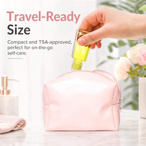 100 Pack 1 OZ Travel Plastic Bottles, Flip Cap Empty Refillable