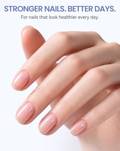 Makartt Keratin Nail Strengthener & Ridge Filler Base Coat, Clear 13ml