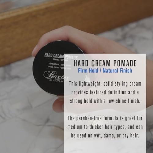 Baxter of California Hard Cream Pomade - Firm Hold