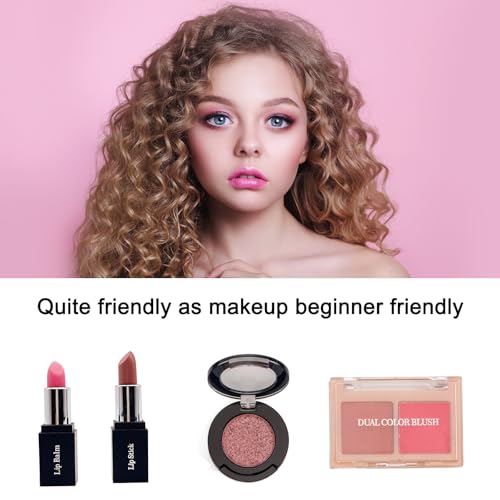 24pcs Makeup Kit with 24 Days of Individually Boxed Surprises - Gifts for Teenage Girls Teens & Women with Eyeshadow Eyeliner Pencils Contouring Lip Gloss Mascara, Highlighter