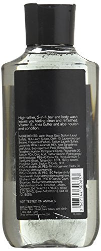 Bath & Body Works, Signature Collection 2-in-1 Hair + Body Wash, Noir For Men, 10 Ounce