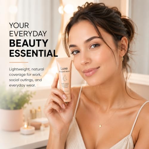 Color Changing Foundation for Mature Skin with Hyaluronic Acid