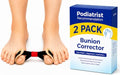 Toe Stretcher Band 2-Pack - Bunion Corrector for Big Toe Relief