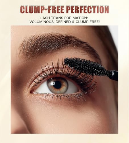 Dual-Effect 2-in-1 Mascara - Waterproof Volumizing & Lengthening