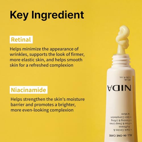 NIDA Revive Eye Cream with Retinal & Peptides | 40ml