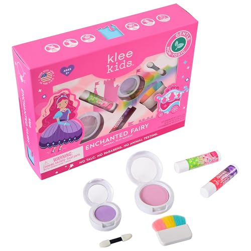 Klee Naturals Enchanted Fairy Kids Makeup Kit - Non-Toxic, Gentle, Made in USA