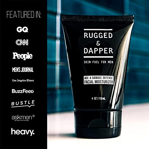 RUGGED & DAPPER Face Moisturizer and Facial Treatment Mask with Natural & Organic ingredients