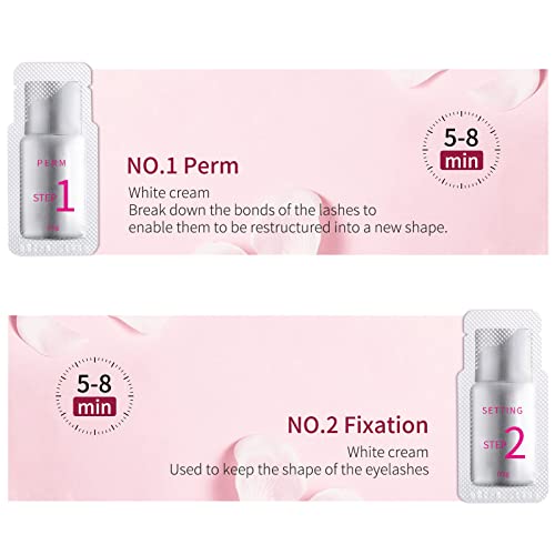 Fast Perm Lash Lift Kit – Eyelash Curling Lotion (2×5 Packs)