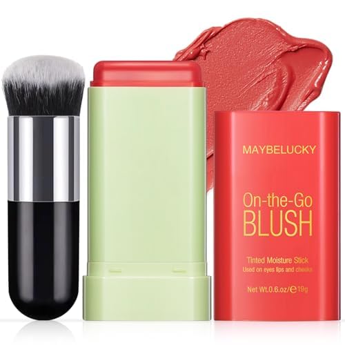 HOSAILY Cream Blush Stick for Cheeks – Multi-Use Makeup