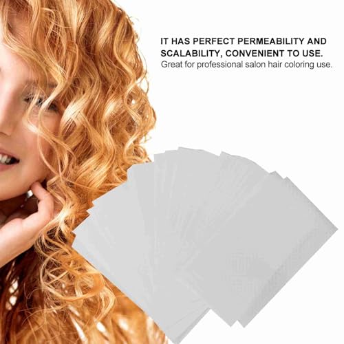500 Sheets Disposable Hair Perm Papers for Salon & Home Use