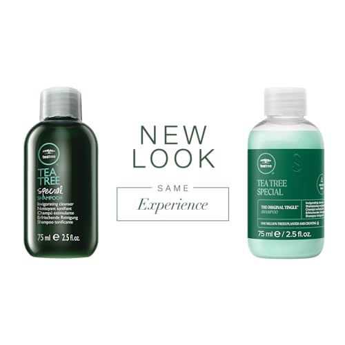Tea Tree Special Shampoo, Deep Cleans, Refreshes Scalp, For All Hair Types, Especially Oily Hair, 2.5 fl. oz.