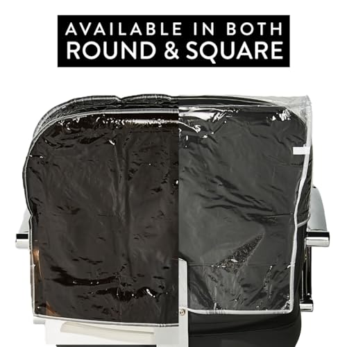 Betty Dain Black Vinyl Salon Chair Back Cover