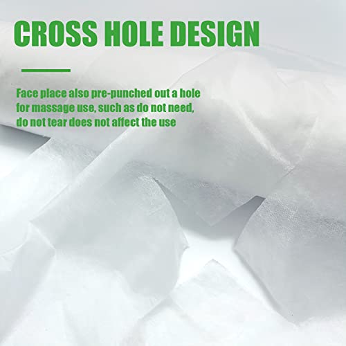 Disposable Non-Woven Bed Sheet Roll 31" x 70" - 50 Sheets
