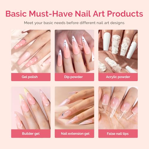 MelodySusie Nail Glue, Dehydrator & Primer Set - 3 Pcs