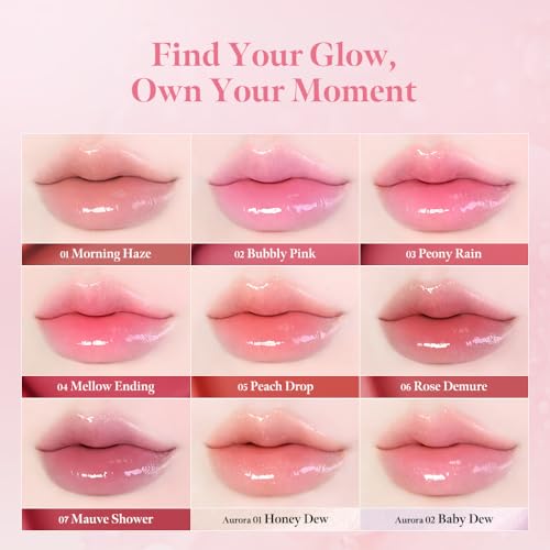 MILKTOUCH Dew Stain Sheer Lip Gloss - Morning Haze