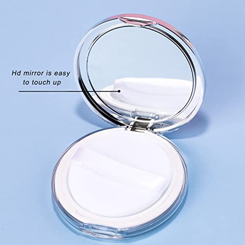 3g Refillable Loose Powder Case with Mirror & Puff
