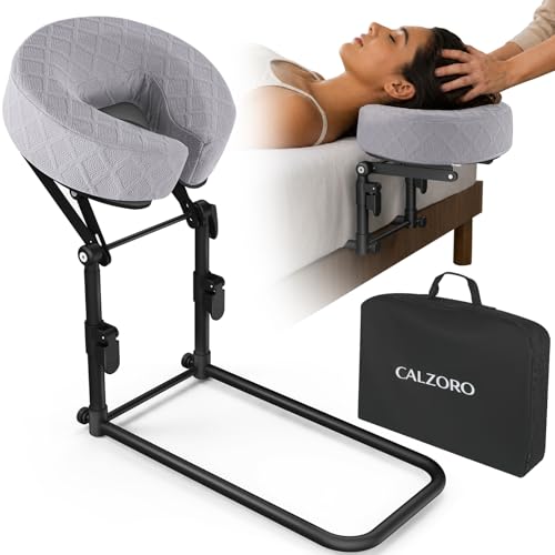 Adjustable Massage Headrest for Bed with Memory Foam