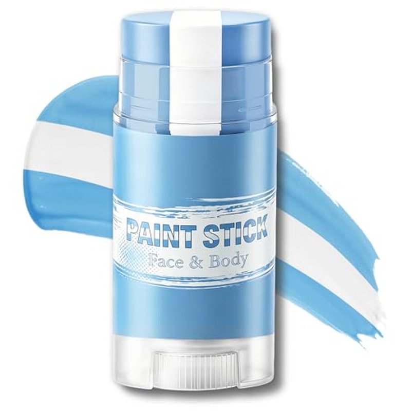 Argentina Face Paint Stick - 3-in-1 Sports Makeup for Events