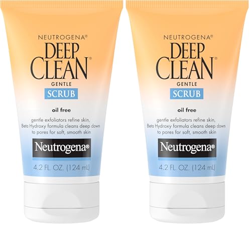 Neutrogena Deep Clean Gentle Daily Facial Scrub, 4.2 Fl Oz