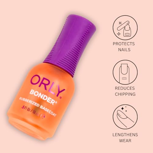 Orly Bonder Rubberized Nail Polish Base Coat - 0.6 fl oz
