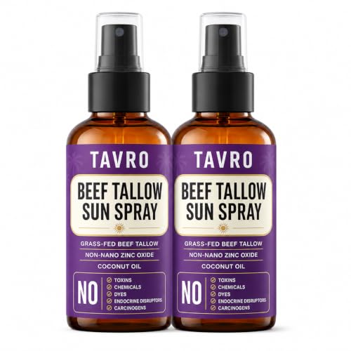 TAVRO Beef Tallow Mineral Sunscreen Spray SPF 30