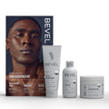 Bevel Men's Skincare Set - Face Wash, Exfoliating Pads & Moisturizer