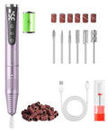 Makartt Cordless Nail Drill 35000RPM Portable E-File Kit