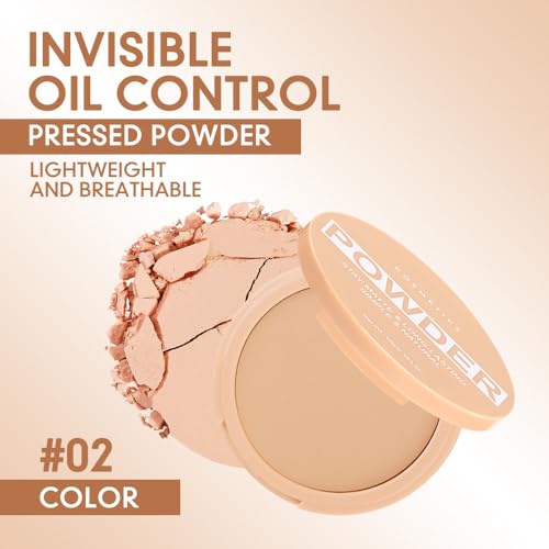 Pressed Matte Face Powder Makeup & Setting Powder