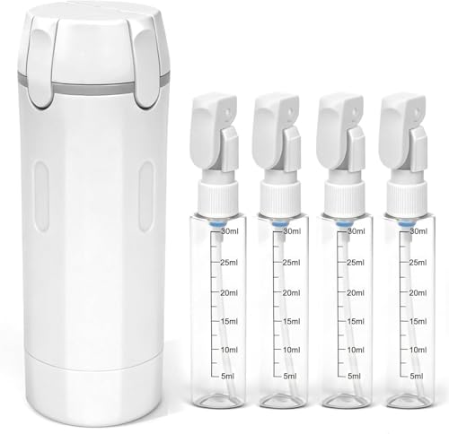 4-Pack 30ML Travel Bottles, Refillable Leak-Proof Dispensers