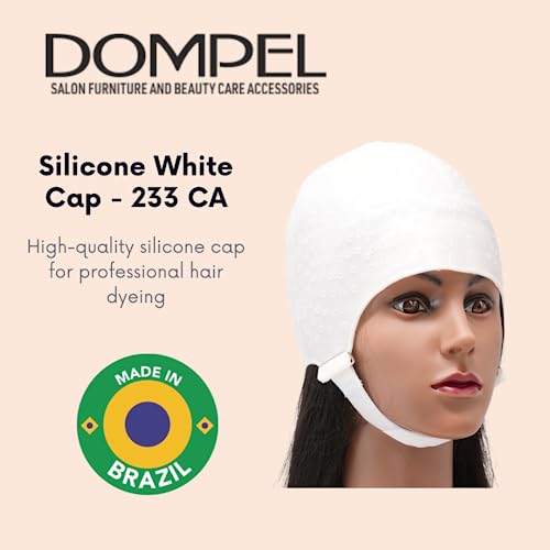 Dompel Silicone Highlight Hair Cap with Needle Applicator