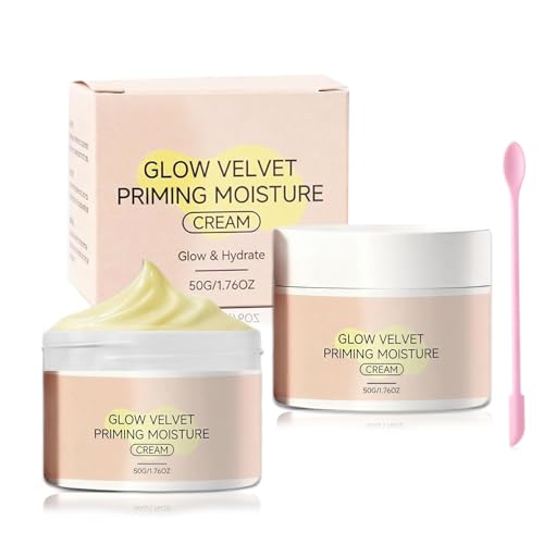 Glow Velvet Primer Cream - Pore Blurring Makeup Base (2 Pack)