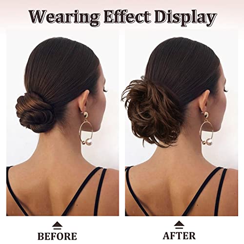Claw Clip Messy Bun Hair Piece | Real Human Hair Extensions