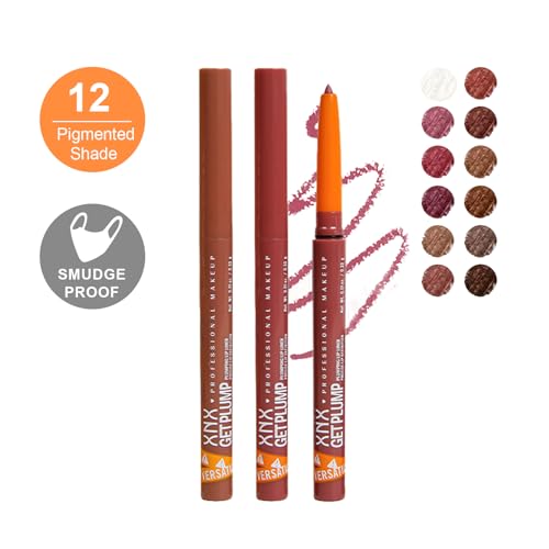 MĒTYSUR Waterproof Lip Liner - Precise Tip, 10-Hour Wear