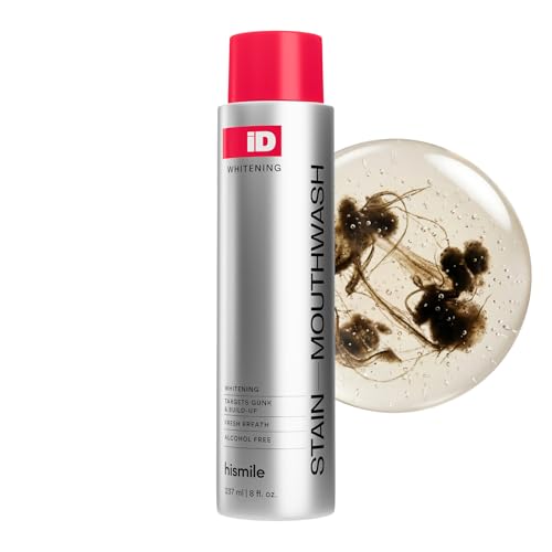 Hismile iD Stain Whitening Mouthwash with Hydrogen Peroxide
