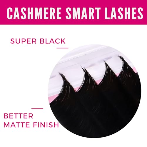 Cashmere Smart Fan Lash Extensions 0.05 D Curl 8-16mm