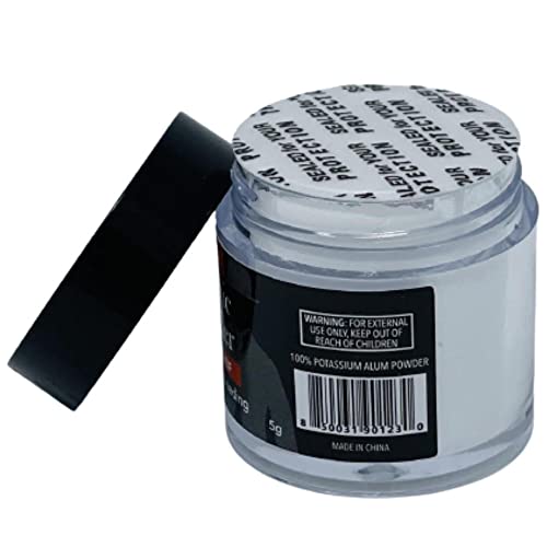 GENTS Styptic Powder .18 oz Twist off Cap and Protective Seal, Pack of 3