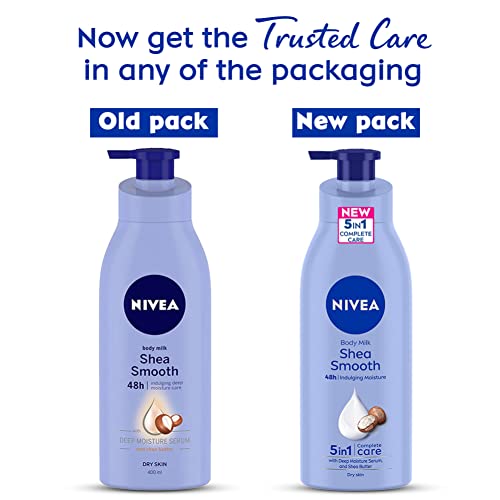 Nivea Smooth Milk Body Lotion For Dry Skin 400ml