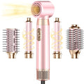 5-in-1 Hair Dryer Brush with Auto-Wrap Curler & Volumizer