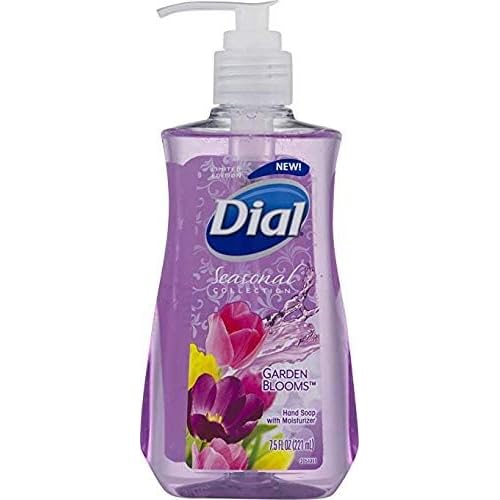 Dial Liquid Hand Soap, Marula Oil, 7.5 Fluid Ounce, Pack of 4