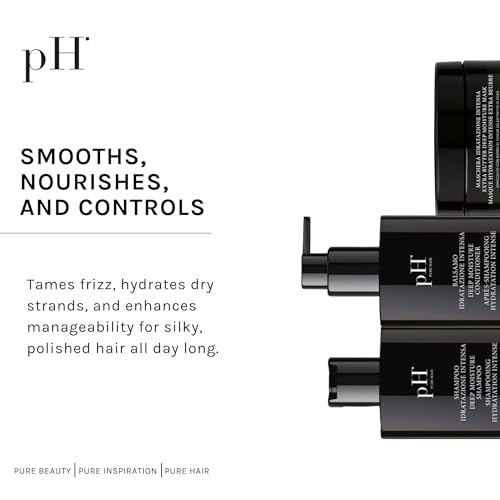pH PURE HAIR Deep Moisture 3-Piece Set - Shampoo, Conditioner & Mask