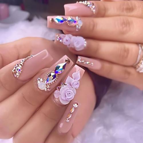 3D Flower Silicone Nail Molds for DIY Nail Art Charms