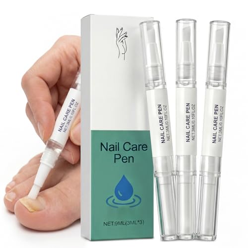 Nail Care Pen 3-Pack - Professional Nourishing Serum for Discolored Nails